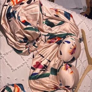 AKIRA Multicolor Floral Blouse